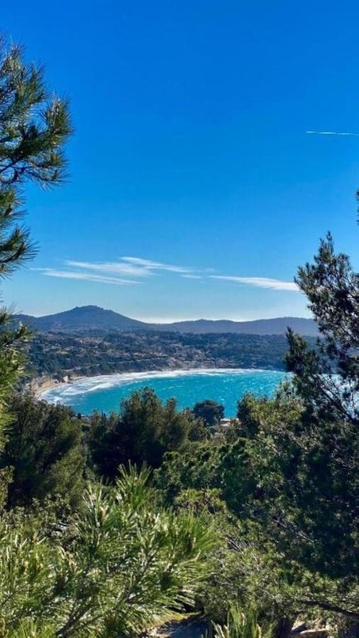 Vue Mer Panoramique - Grande Terrasse Et Piscine Бандоль Экстерьер фото
