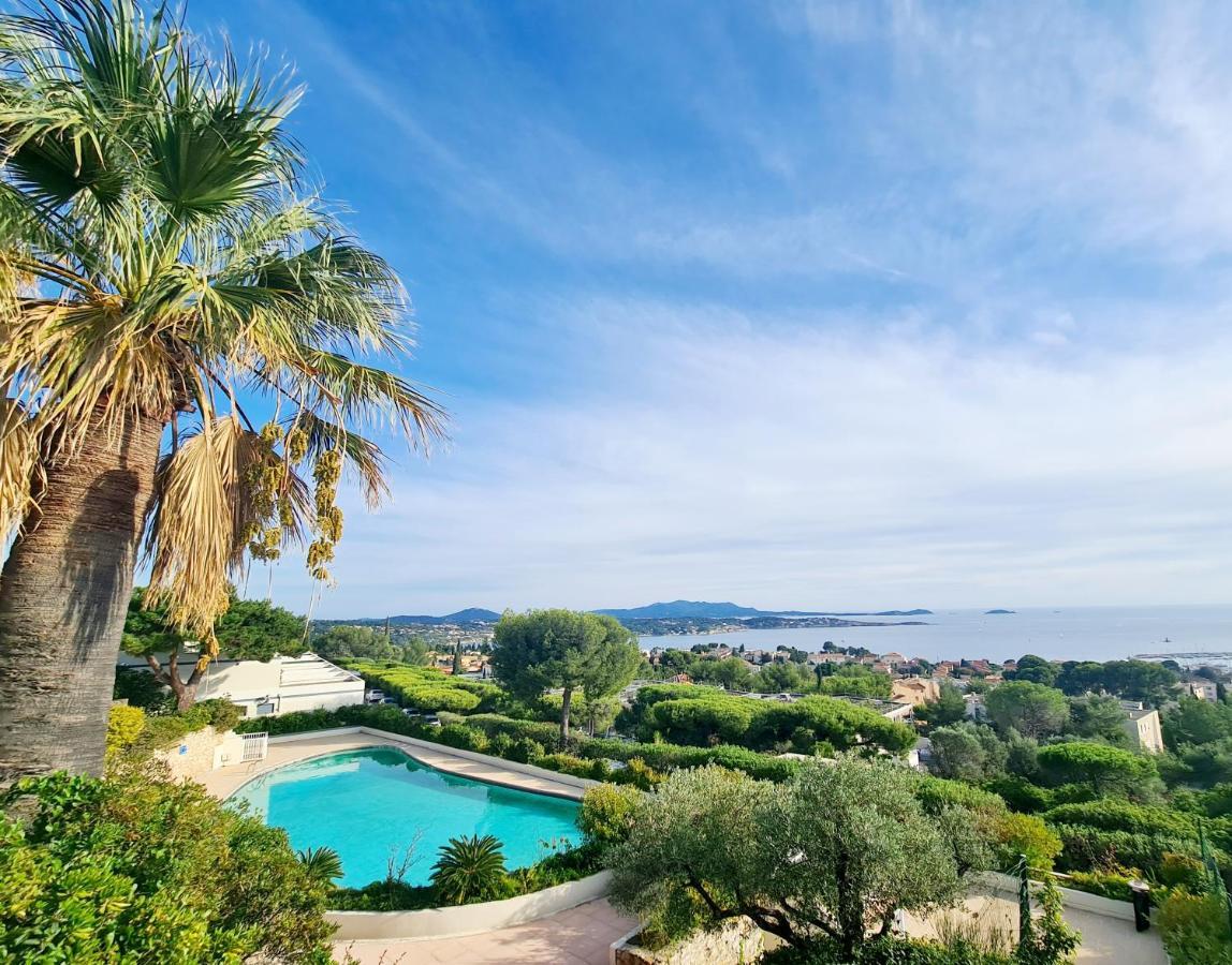 Vue Mer Panoramique - Grande Terrasse Et Piscine Бандоль Экстерьер фото